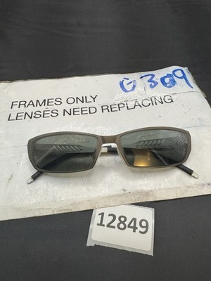 Orgreen Tracer TITANIUM Black White Square Eyeglass Frame