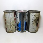 Vintage Lot of (3) Flat Top Beer Cans Wisconsin Premium Burgermeister Greisediek — photo 4