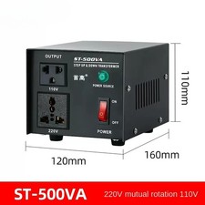 Elevating Power Transformer One Key Conversion 220V To 110V Voltage Converter