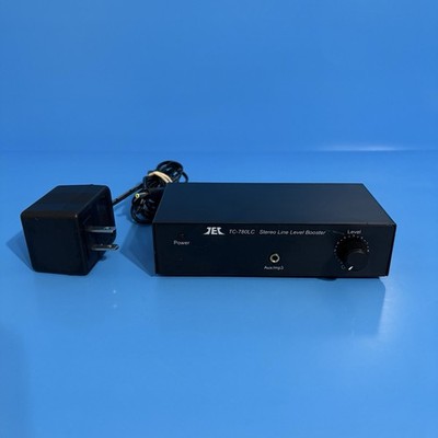 Jet TC-780LC BLACK Stereo Line Level Booster