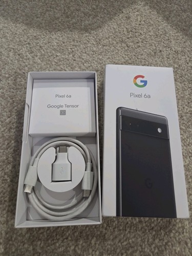 Google Pixel 6A 128GB Charcoal Unlocked Smartphone Fully Working - Afbeelding 11 van 14