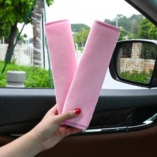 2pcs Plush Car Seat Belt Shoulder Pad Covers Soft Cushion Accessories 2pcs Plush Car Seat Belt Shoulder Pad Covers Soft Cushion Accessories