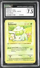 CGC 7.5 Bulbasaur Base Set Shadowless 1st Edition 44/102 Gray Stamp Pokemon Card
