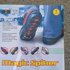 Magic Spiker Ice Grip Crampons Traction Cleats/Spikes 1 Pair EU 43-48 UK 8-13