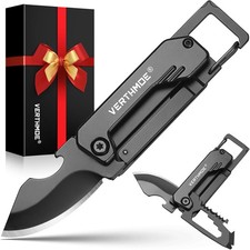 Multitool Taschenmesser Schlüsselanhänger Camping Klappmesser Geschenk Männer