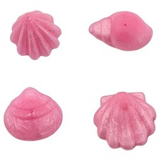 Lotto Playmobil 4 conchiglie rosa spiaggia vongole mare animali