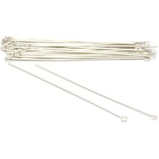 36 Sterling Silver Eye Pins For Jewelry Making