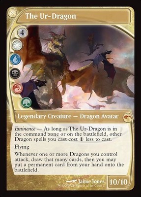 EDH Dragon Deck - Commander MTG Magic the Gathering