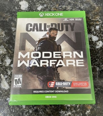 Call of Duty: Modern Warfare (Microsoft Xbox One, 2019) COMPLETE CIB TESTED!!
