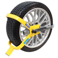 Radkralle Parkkralle Wegfahrsperre Auto Anhänger 13–15 Zoll Reifen bis 225 mm