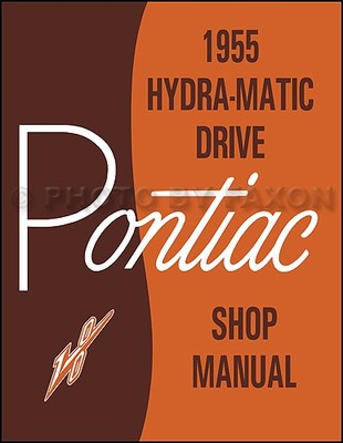 1955 Pontiac Hydra-Matic Getriebe Reparaturhandbuch Automatikgetriebe AT