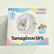 Tamagotchi Uni Prism White Premium Bandai Limited Wi-Fi Japan NEW