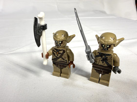 Lego The Hobbit Lord of the Rings 79010 8 Minifigures Only. Goblin King Dwarves