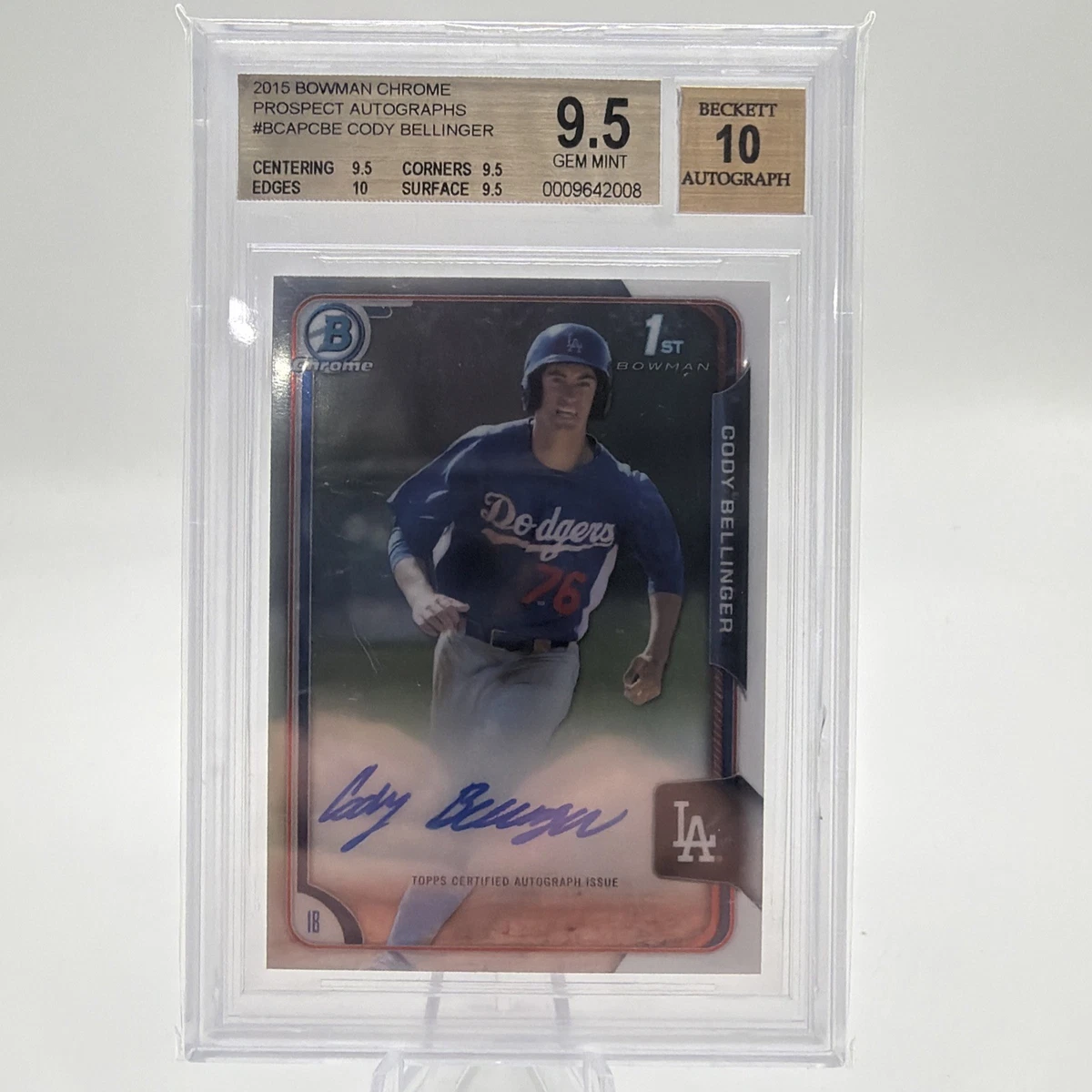 Bowman Cody Bellinger Baseball Sports Trading Cards & Accessories