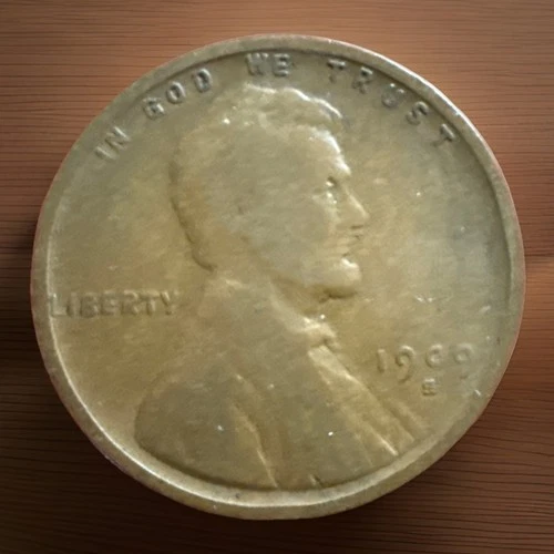 1909-S Lincoln Wheat Cent Penny Very Good Key Date Highly Desirable Coin #2145