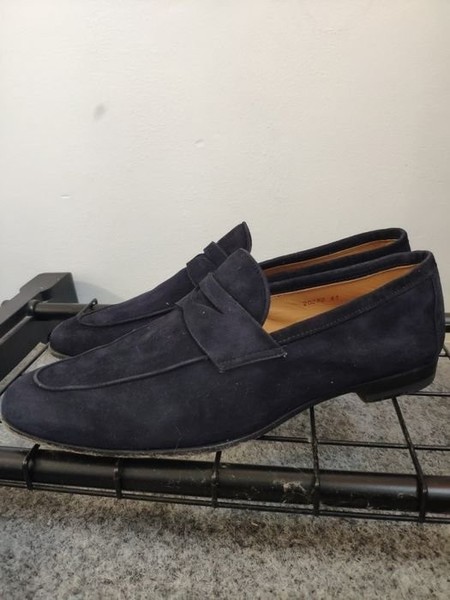 Men Magnanni Loafers Velvet 41