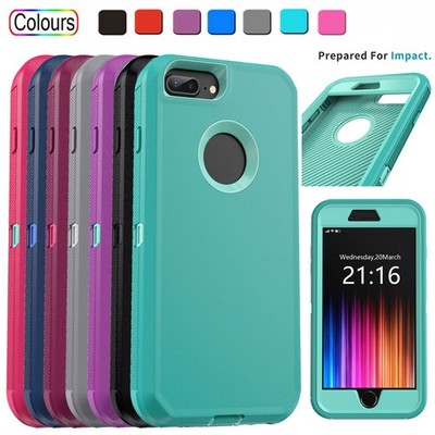 For iPhone 8 /iPhone 7 Plus/6S/6 Shockproof Rugged Heavy Duty Phone Case Cover