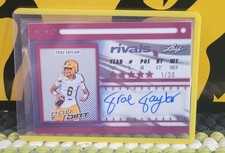 2026 Leaf Paydirt- Trae Taylor RIVALS- *1/30* AUTO