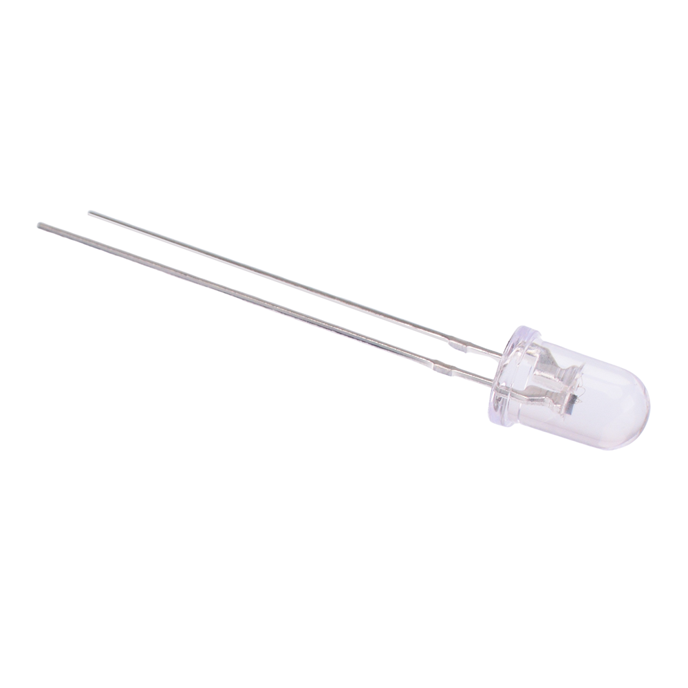 10 x Red Flickering 5mm LED Clear 5800mcd