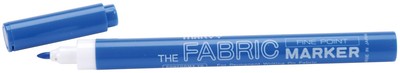 6er Pack Uchida Permanent Feinspitze Stoffmarker - Blau 522C-3