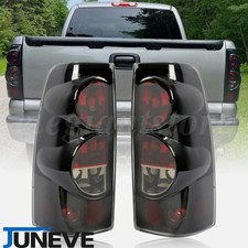 Pair Smoke Tail Lights Brake Lamps For 1999-2006 Chevy Silverado 1500 2500 3500