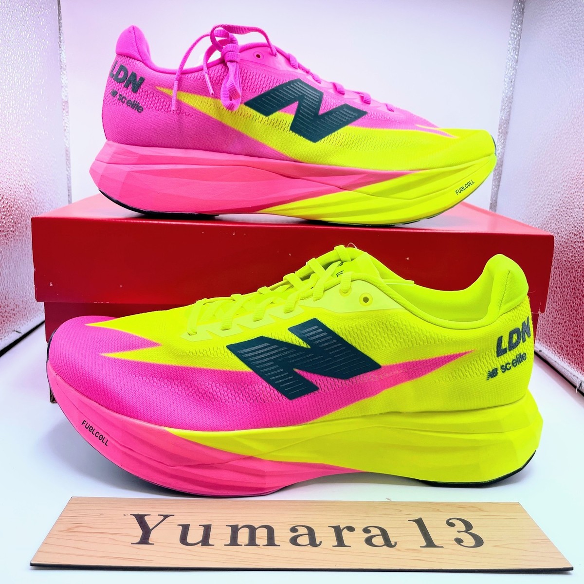 New Balance TCS London Marathon SC Elitev5 Pink Width D MRCEL55L