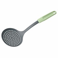 Fackelmann AbseihlöFfel Ecolution, SieblöFfel, SeihlöFfel, MintgrüN, 33 Cm
