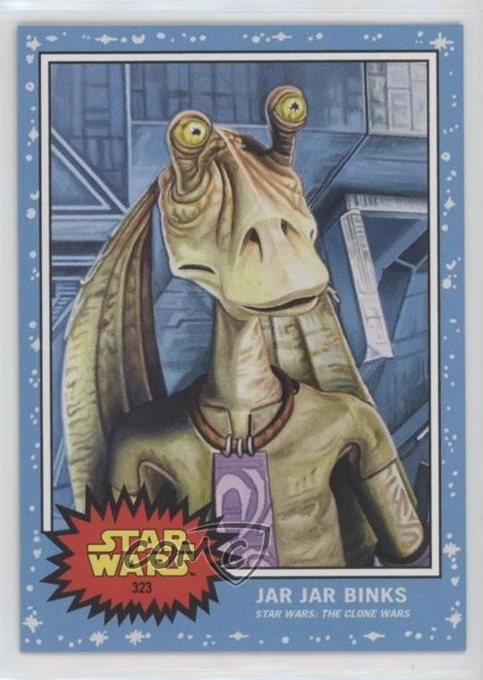2022 Topps Star Wars Living Set /1451 Jar Jar Binks #323 07qw