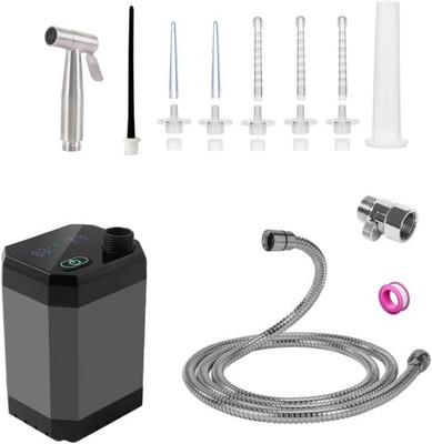 Portable Shower Enema System, Electric Handheld Toilet Bidet Sprayer,Vaginal and