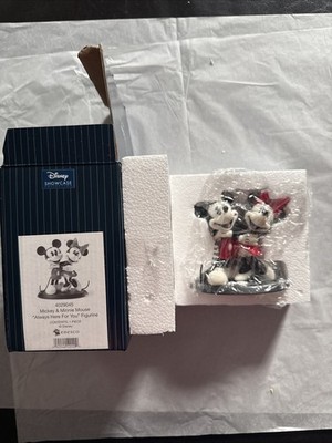Enesco Disney Showcase Mickey & Minnie Mouse Always Here For You 4029045 NEW
