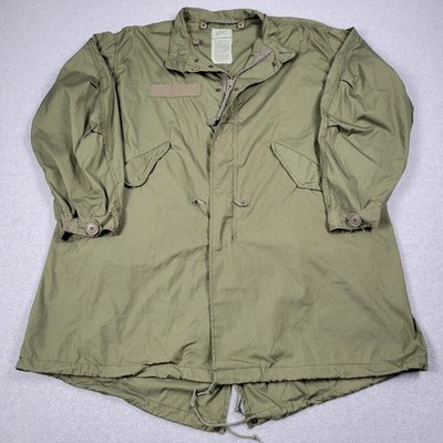 Extreme Cold Weather Parka Men Large M-65 Fishtail Field Jacket