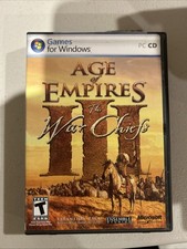 Age Of Empires 3 III The War Chiefs Expansion PC Windows 2006