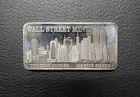 10 oz Silver Bar - Wall Street Mint (Type 1) Air Tite Included .999 Fine