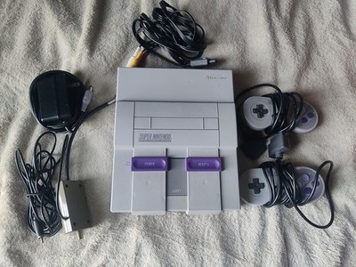 Super Nintendo SNES Console Set Vintage 1991 Original Made in Japan