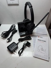 Polycom Poly Savi 8220M Stereo DECT HS US Headset w/ Microphone 7S4B6AA#ABA