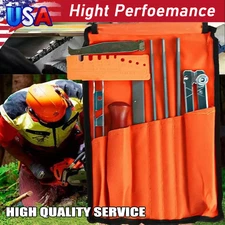 10PCS Chain Sharpener Saw Files Tool Chainsaw Sharpening Filing Kit FOR Stihl US