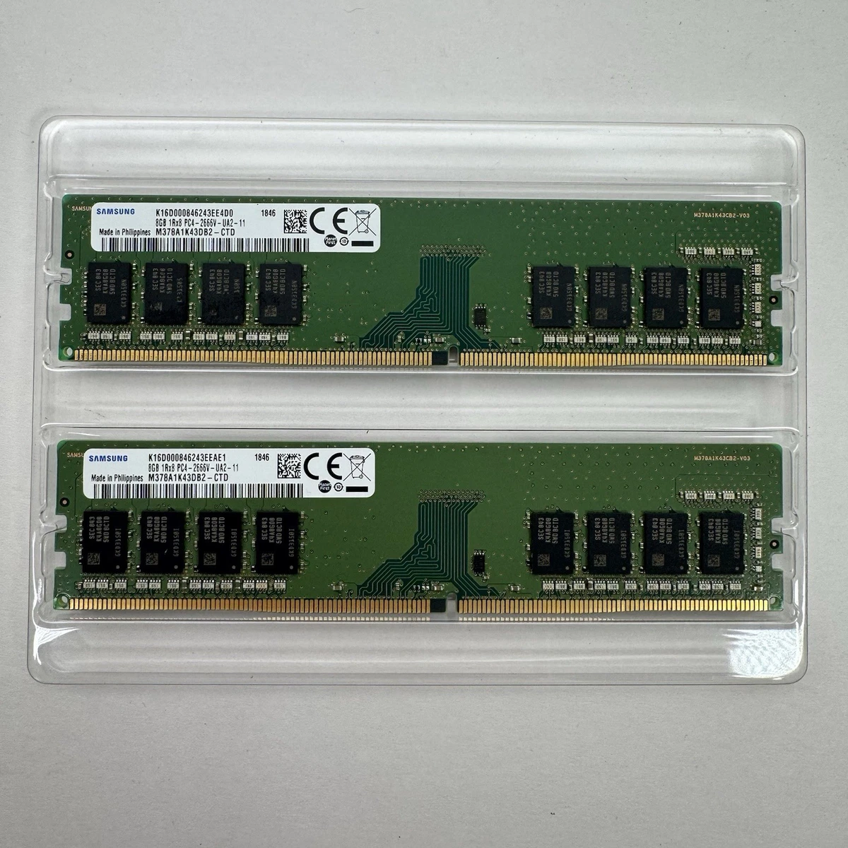 Samsung DDR4 SDRAM 16 GB Total Capacity Memory (RAM) for sale | eBay
