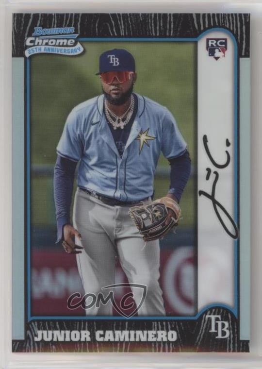 2024 Bowman Chrome 1999 25th Anniversary Junior Caminero #BC25-7 Rookie RC 12jg