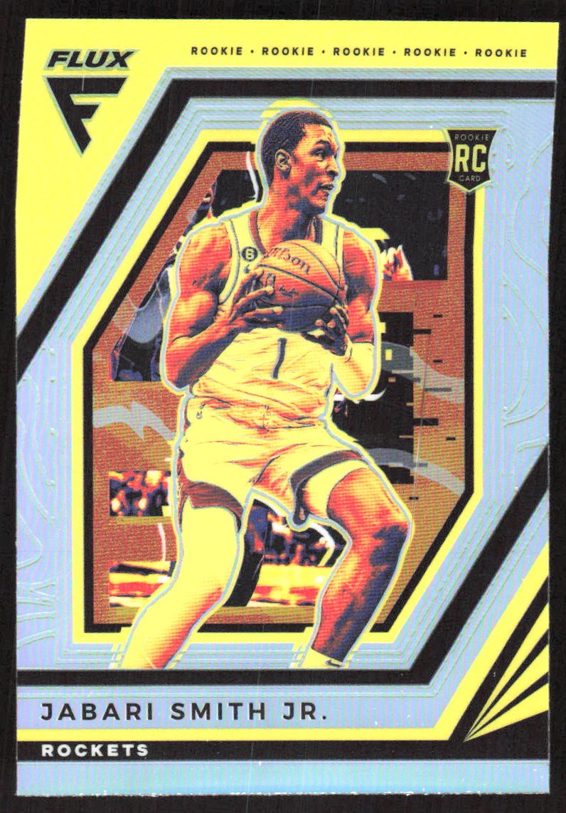 1376G 2022-23 Panini Flux #201 Jabari Smith Jr. Silver
