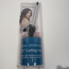 Vidal Sassoon Mini 1/2” Barrel Curling Iron Model VS120C Brand New