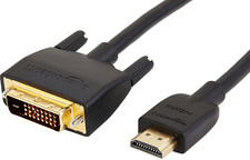 Amazon Basics HDMI to DVI Adapter Cable, Bi-Directional 6ft, 3ft- lot of 8