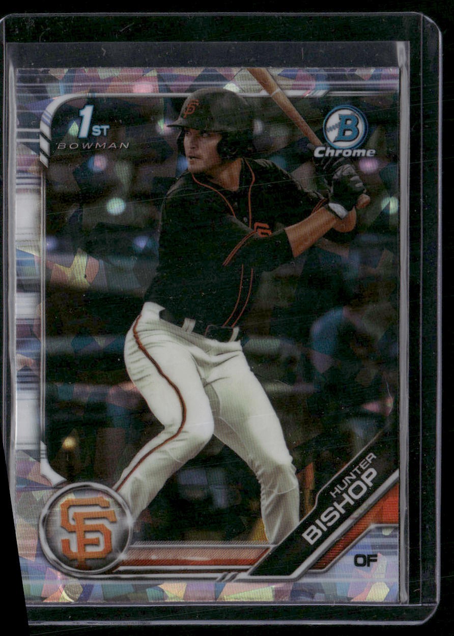 2019 Bowman Draft Sapphire Edition #BDC-31 Hunter Bishop