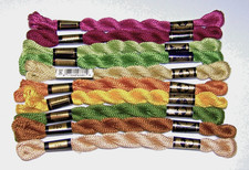 LOT of 10 skeins of DMC PEARL COTTON 3 embroidery needlepoint thread