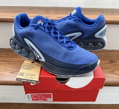 Mens Nike Air Max Dn US 11 Hyper Blue White/Midnight Navy DV3337 400 Preowned