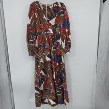 Farm Rio Deep V-Neck Maxi Dress Size 4