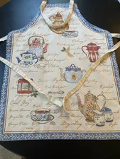 Kay Dee Designs Vintage Teapots Apron Cottagecore