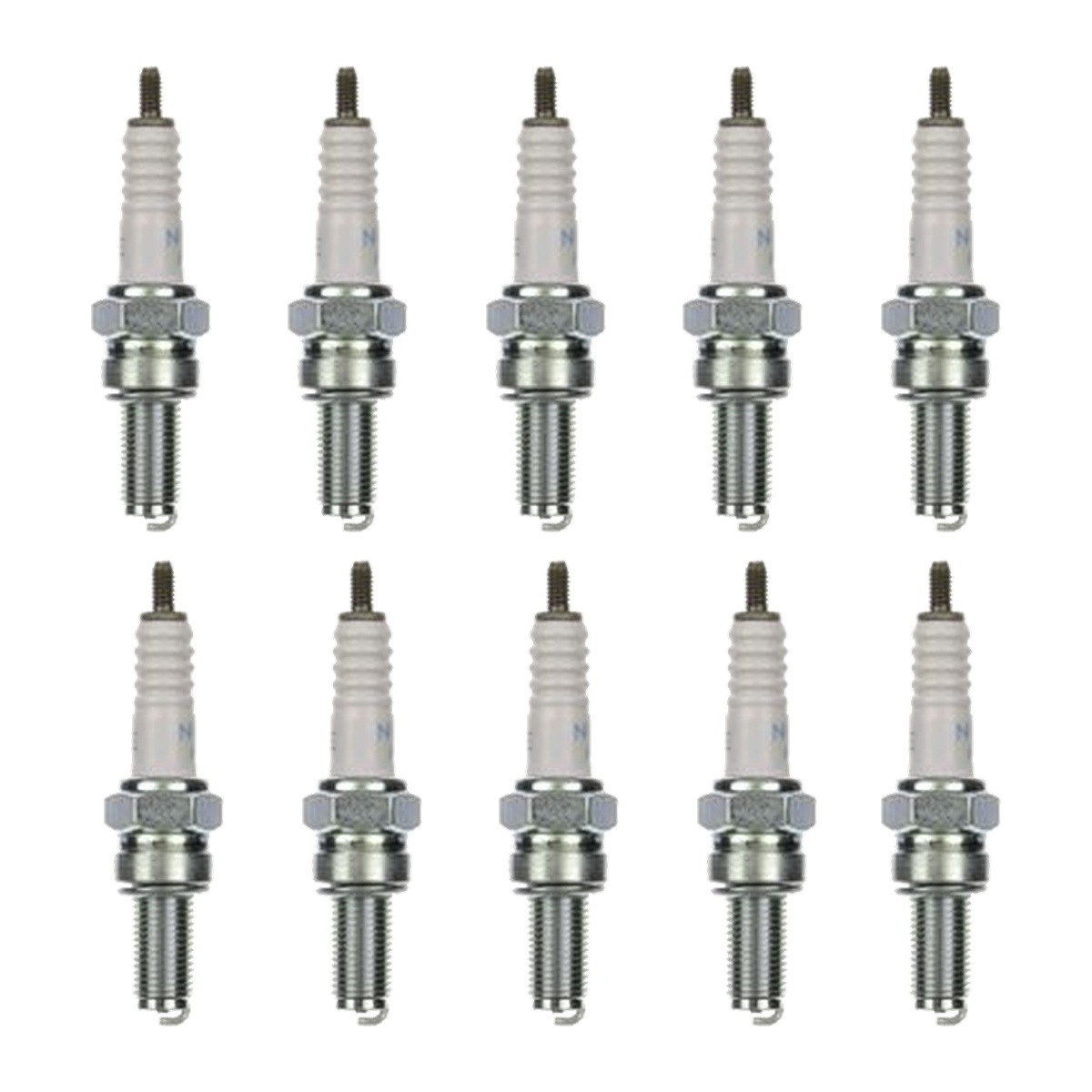 4 Candele NGK Con Sede Piana Flachdichtsitz Per KAWASAKI u.a. - Immagine 3