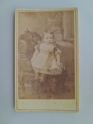 CDV: Süßes Kind: unbekanntes Studio