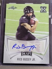 Rico Bussey Jr 2021 Leaf Draft Rookie Autograph #BA-RBJ