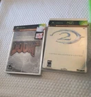 Lot XBOX Halo 2: &Doom 3 Limited Collectors Edition   Steelbook